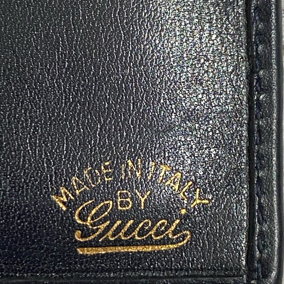 ✅SOLD✅AUTHENTIC VINTAGE GUCCI MINI COMPACT WALLET LEATHER - Picture 5 of 16